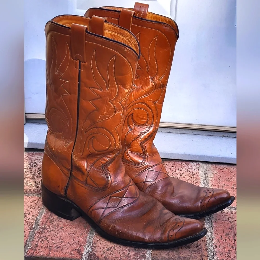 Texas Boot Company "Texas Spur" Boot - Picture 1 of 12